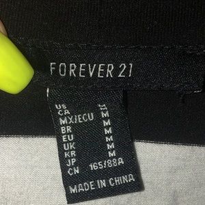 Striped shirt from Forever 21